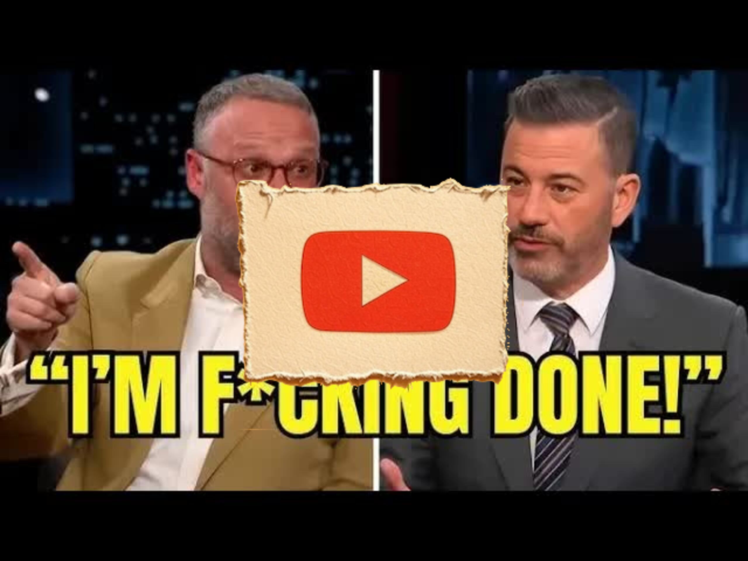 Seth Rogen STORMS Off Jimmy Kimmel LIVE After Fiery On-Air Altercation!