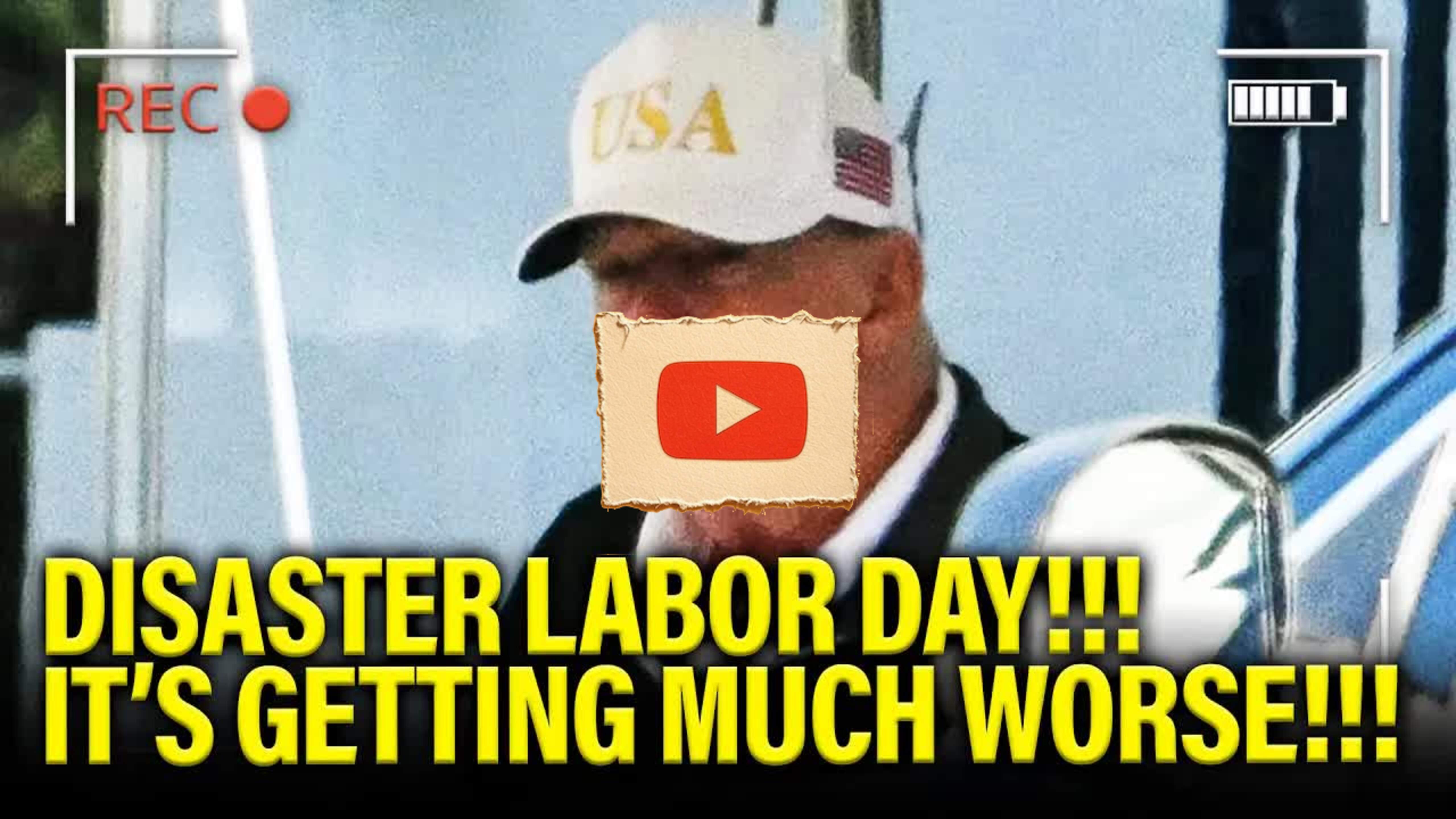 Trump has DISASTER LABOR DAY as Conditions GET MUCH WORSE