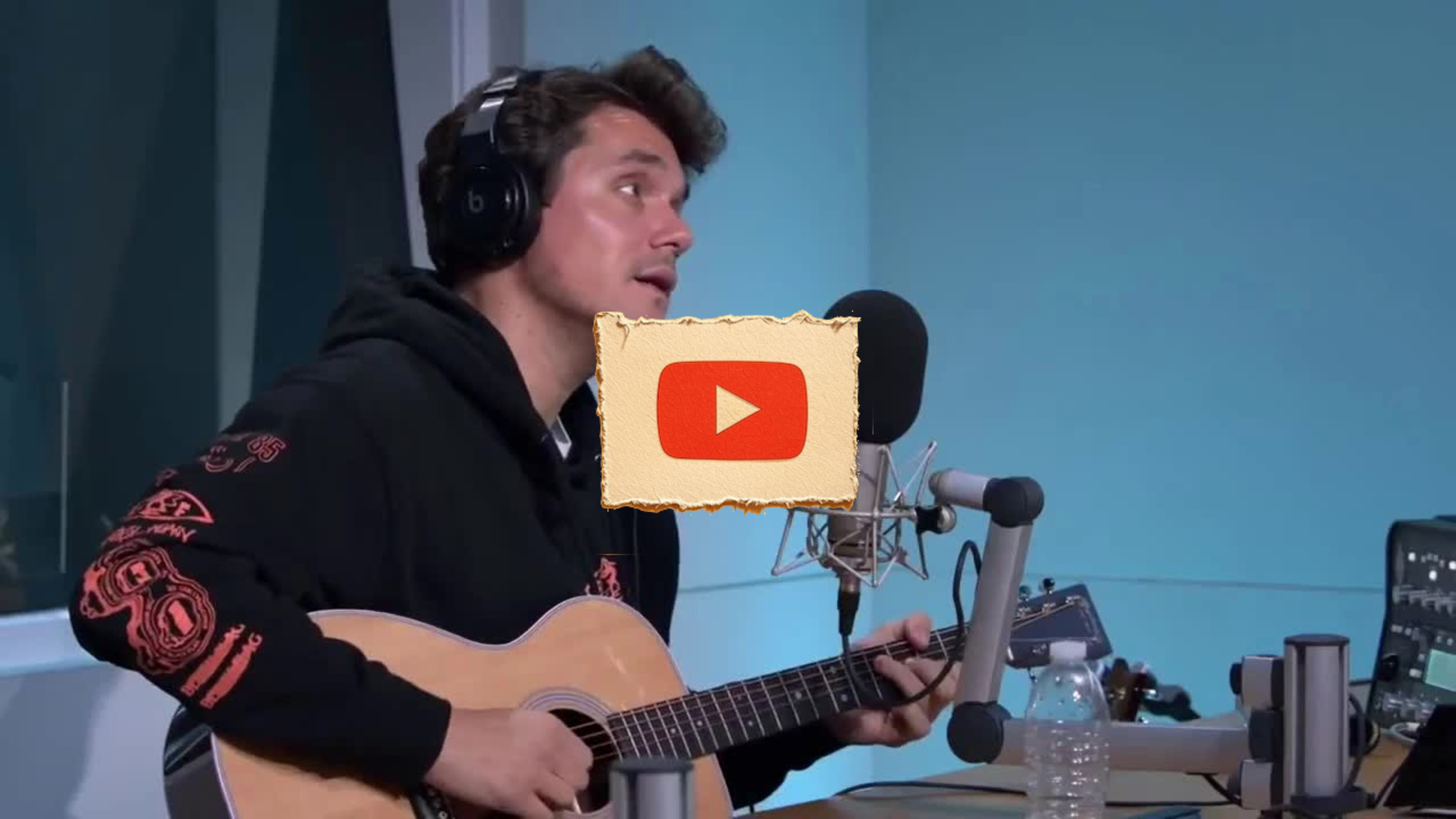 John Mayer - Improvising a song on Livestream - May 10th 2018  (Beats1 Interview) Apple Music