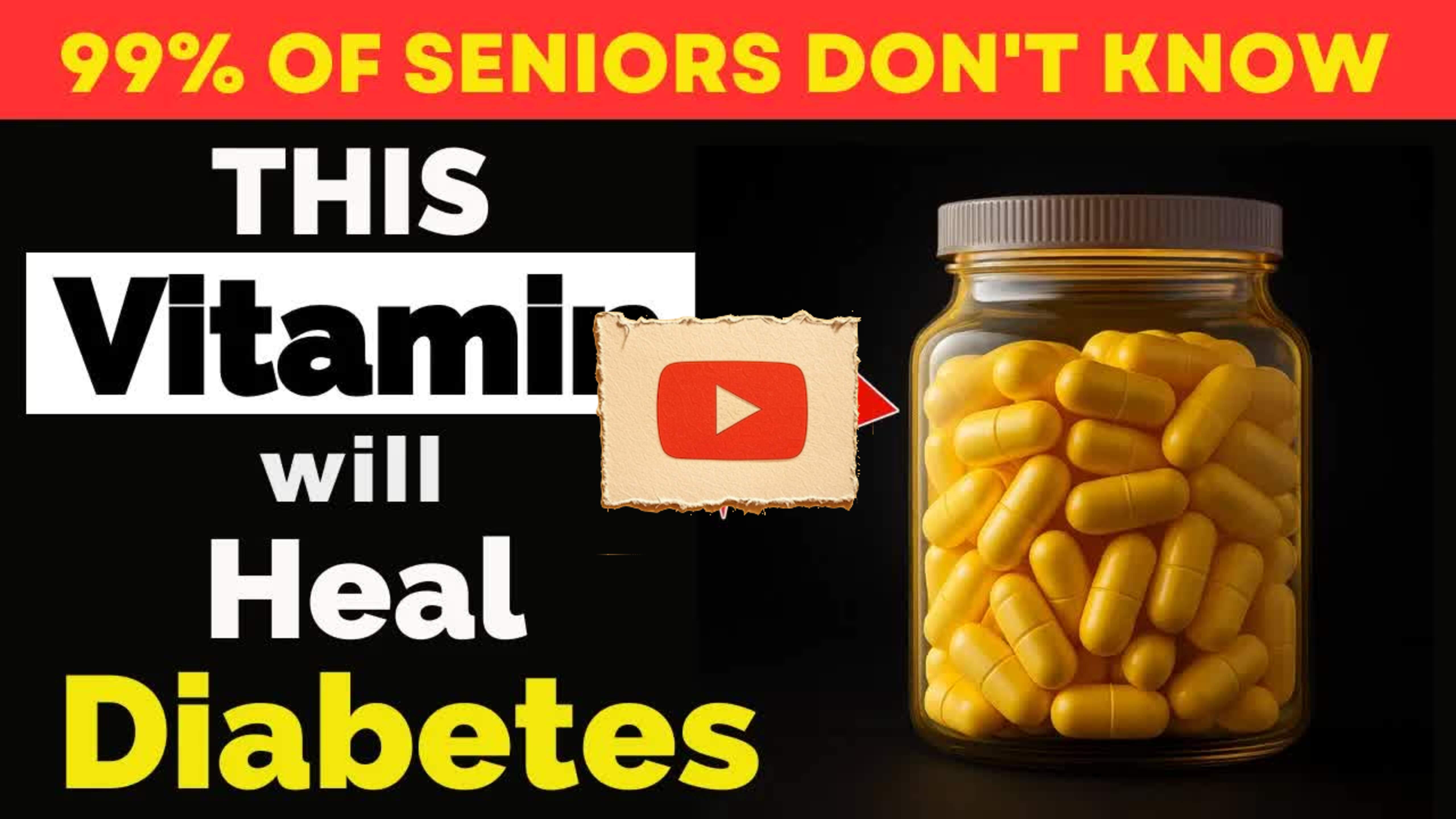 Top 3 BEST VITAMIN Every Diabetic Should Take To LOWER BLOOD SUGAR  [ Diabetics Health ]