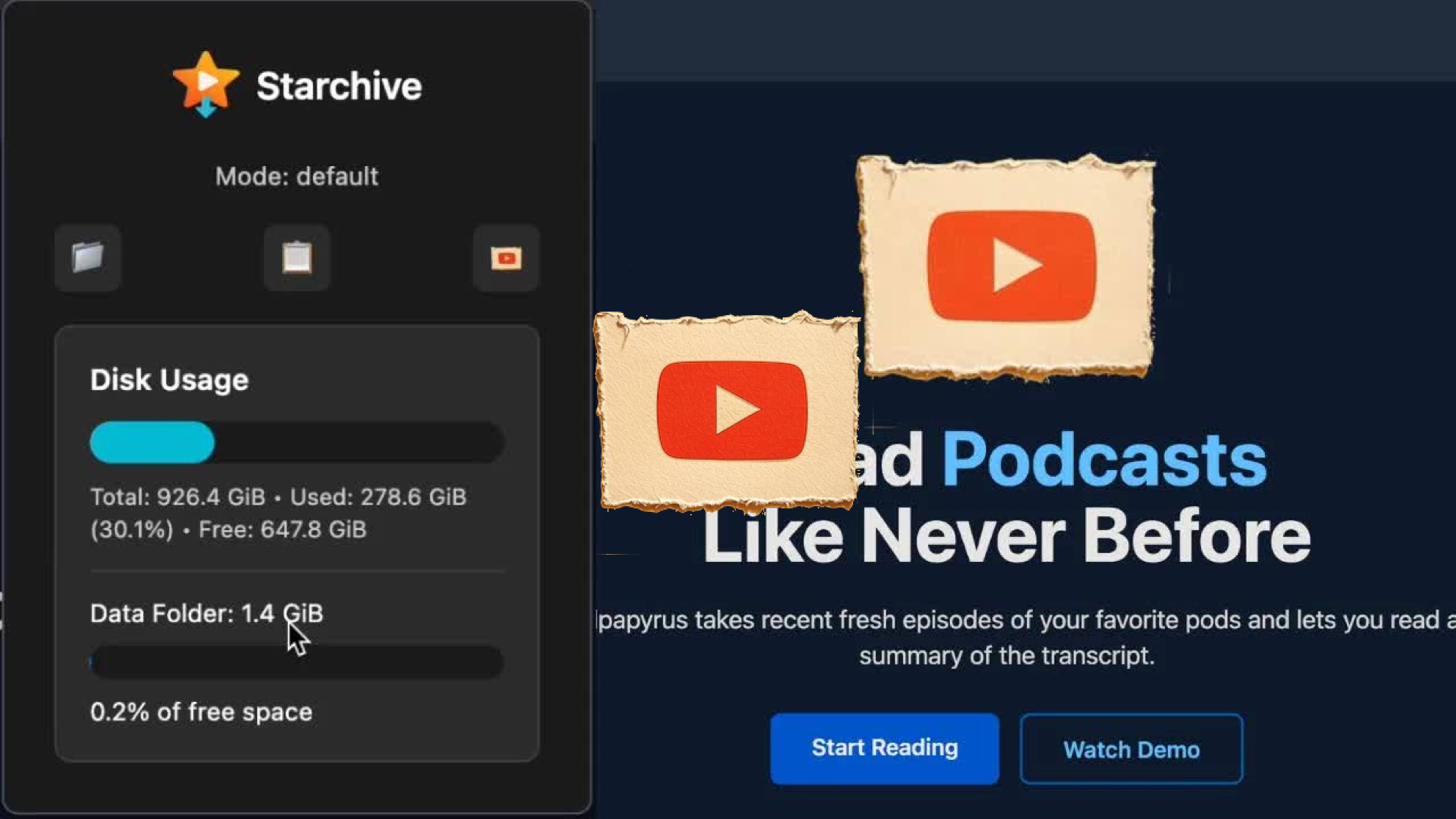how to get 18 bullet points of 3 hour podcasts (almost) instantly: podpapyrus